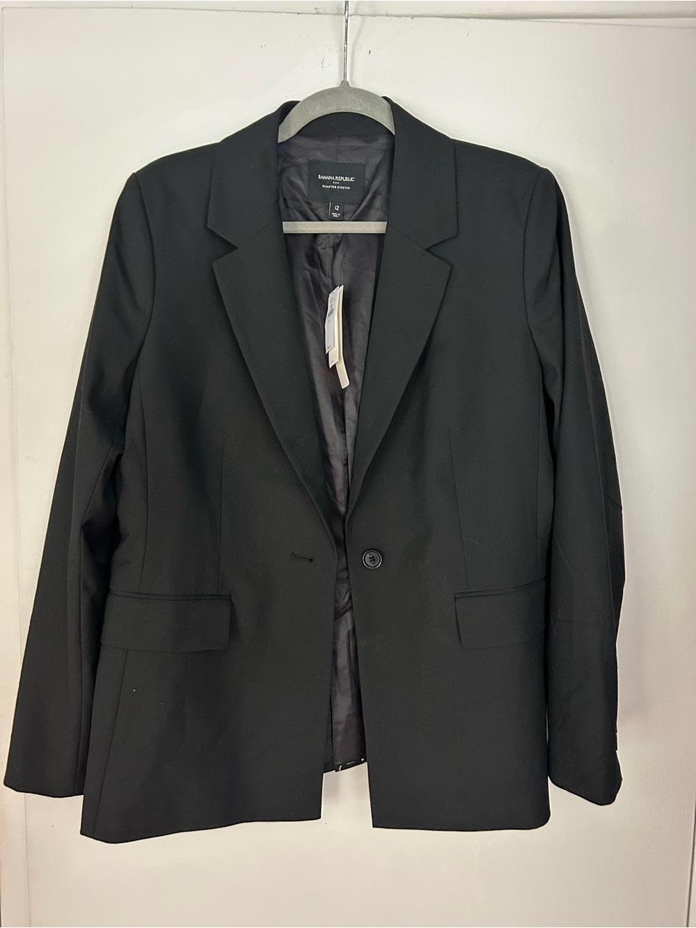 Banana Republic Black Tailored Blazer - Picture 2 of 5